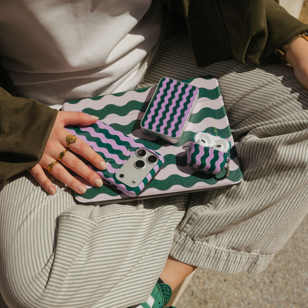 Wavy Garden - iPad Case