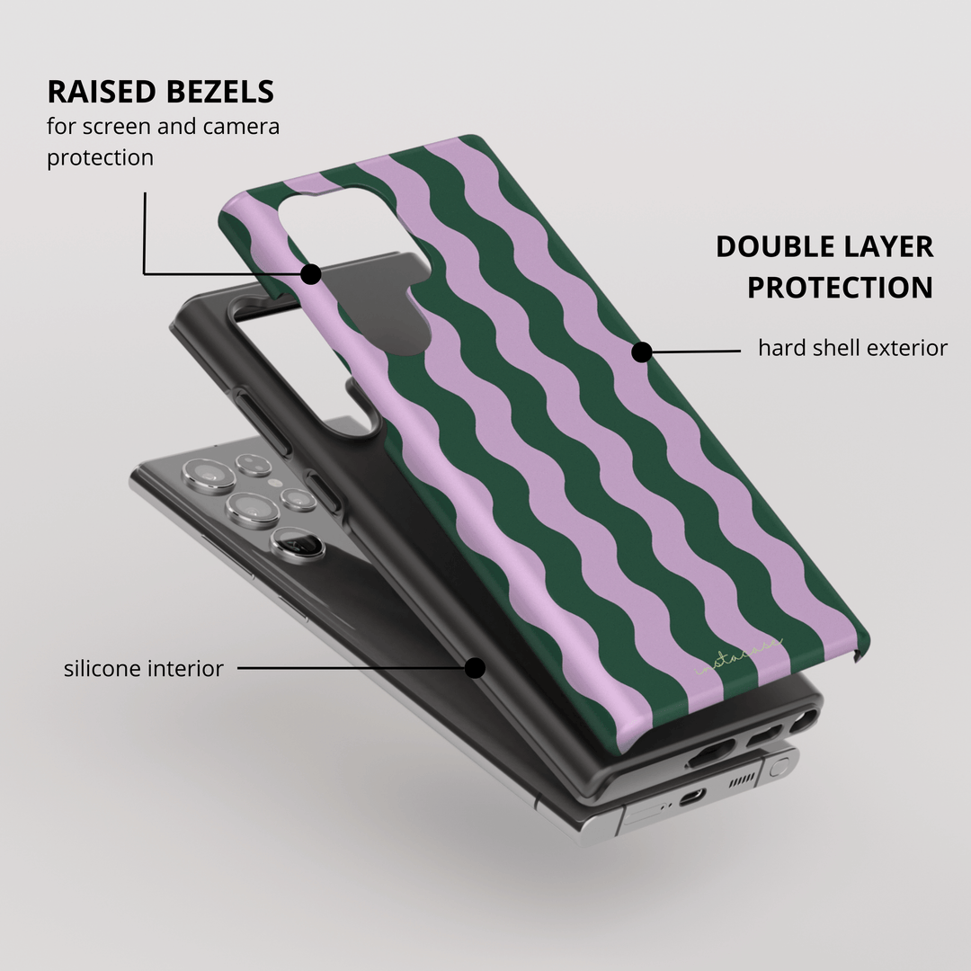 Wavy Garden - Samsung Premium Glossy Case