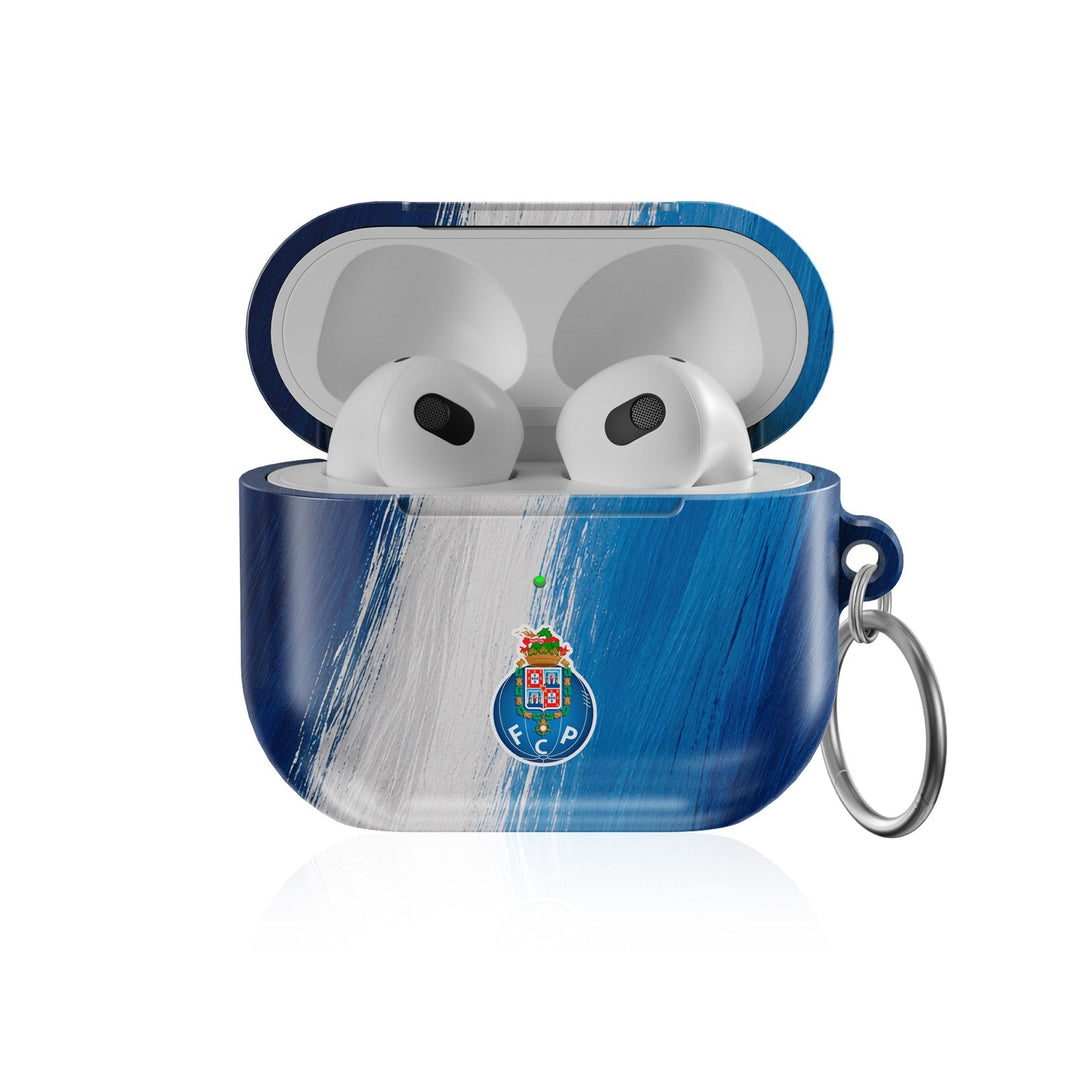 Capa AirPods FC Porto Brushstorm oficial FCP — InstaCase Portugal