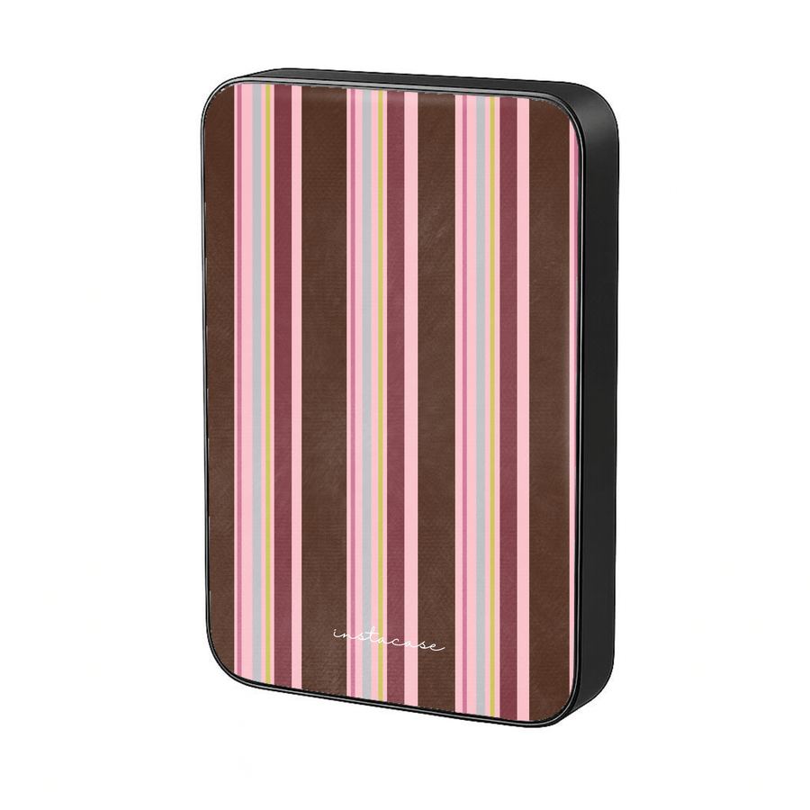 Power Bank Magnética Berry Latte Preta MagSafe — InstaCase Portugal