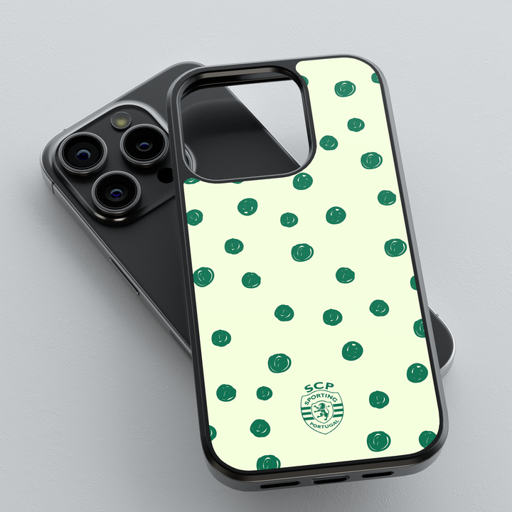 Capa Sporting - Bolinhas Verdes