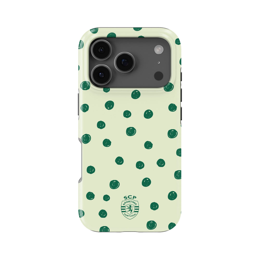 Capa Sporting - Bolinhas Verdes