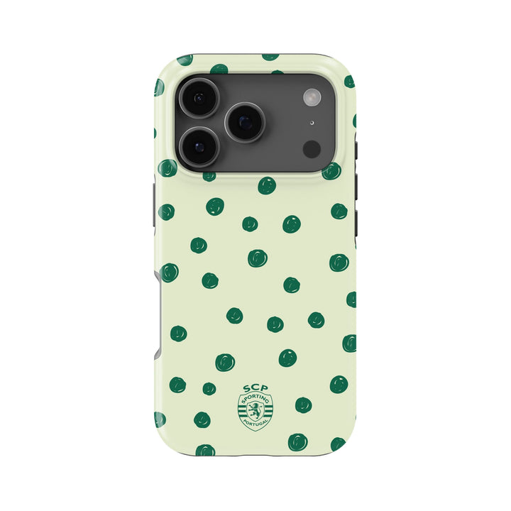 Capa Sporting - Bolinhas Verdes