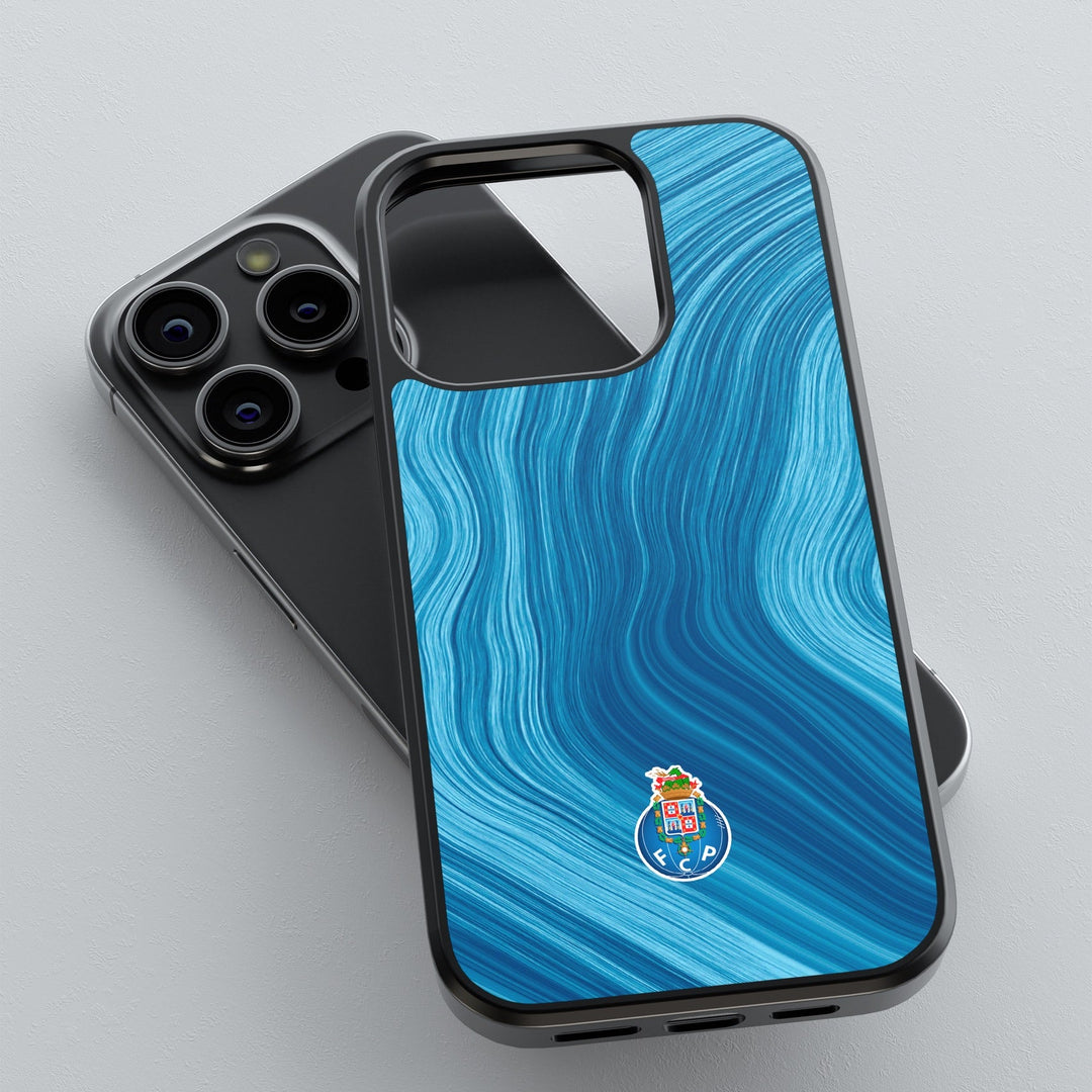 Capa iPhone FC Porto Blue Splash oficial FCP — InstaCase Portugal