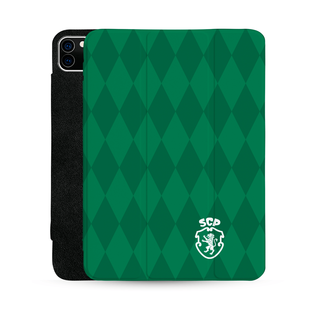 Capa iPad Sporting CP Losangos oficial SCP — InstaCase Portugal