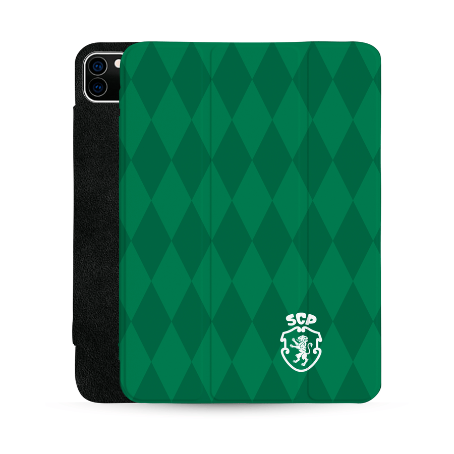 Capa iPad Sporting CP Losangos oficial SCP — InstaCase Portugal