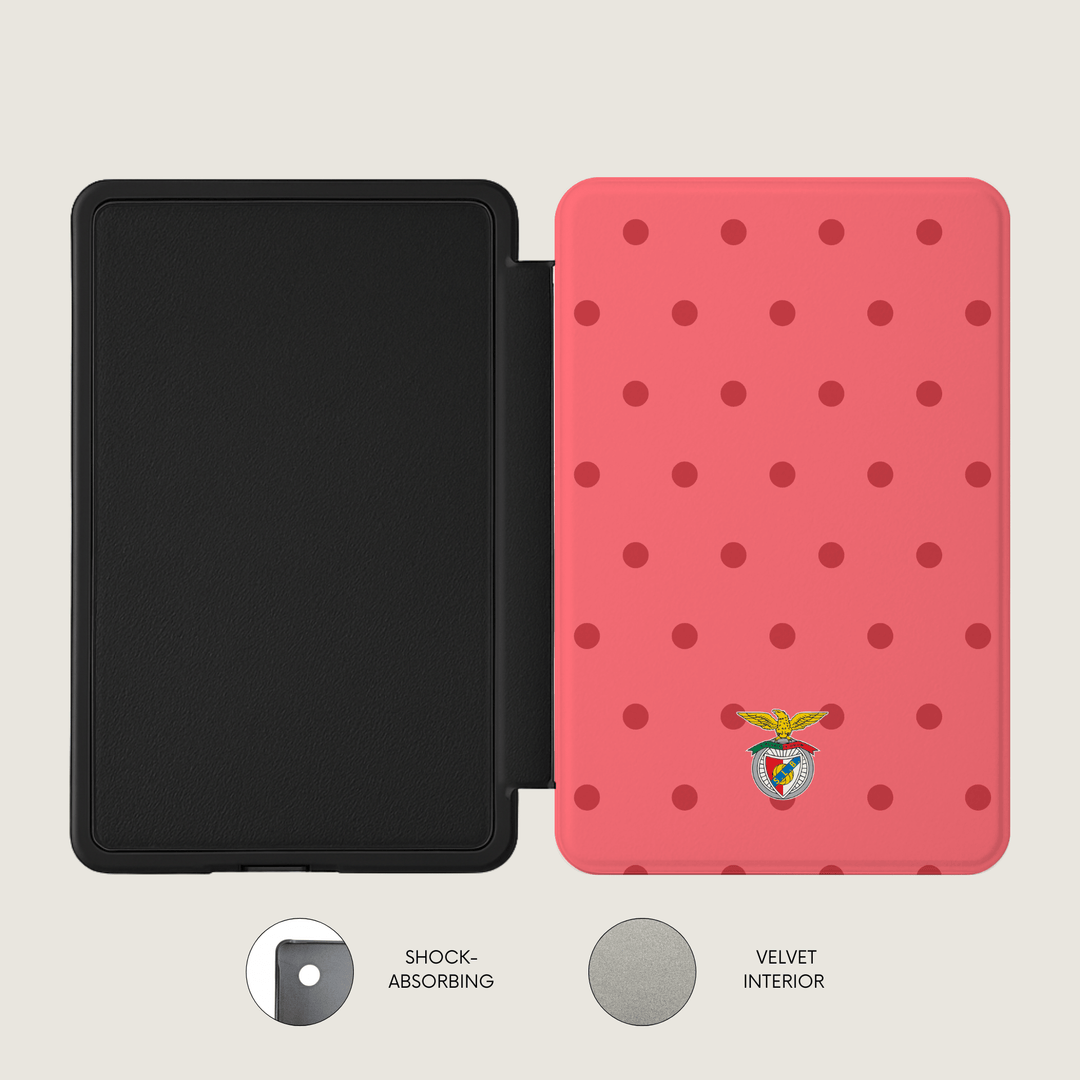 kobo-kindle-benfica-bolinhas-vermelhas