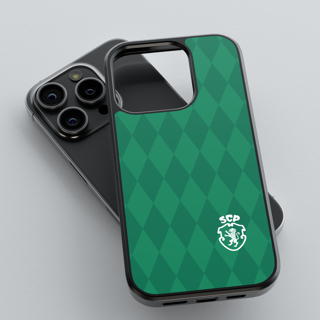 Official SCP Sporting CP Losangos iPhone Case — InstaCase Portugal