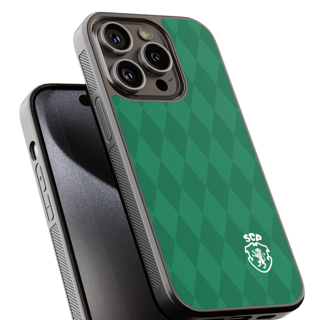 Official SCP Sporting CP Losangos iPhone Case — InstaCase Portugal
