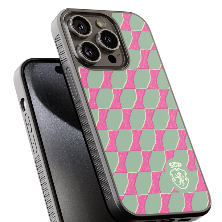 Official SCP Sporting CP Green Wave iPhone Case — InstaCase Portugal