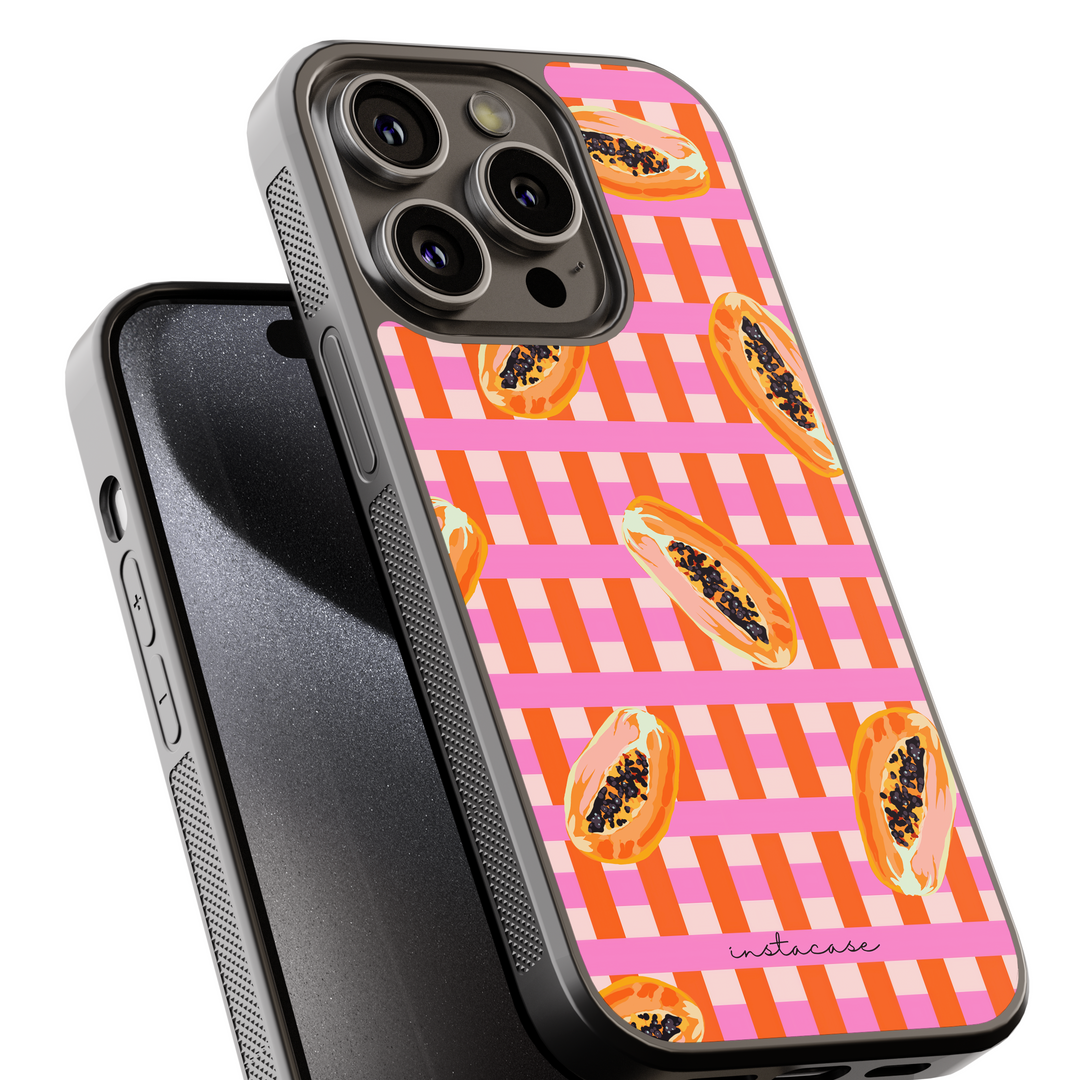 Capa iPhone Papaya Party Compact — InstaCase Portugal