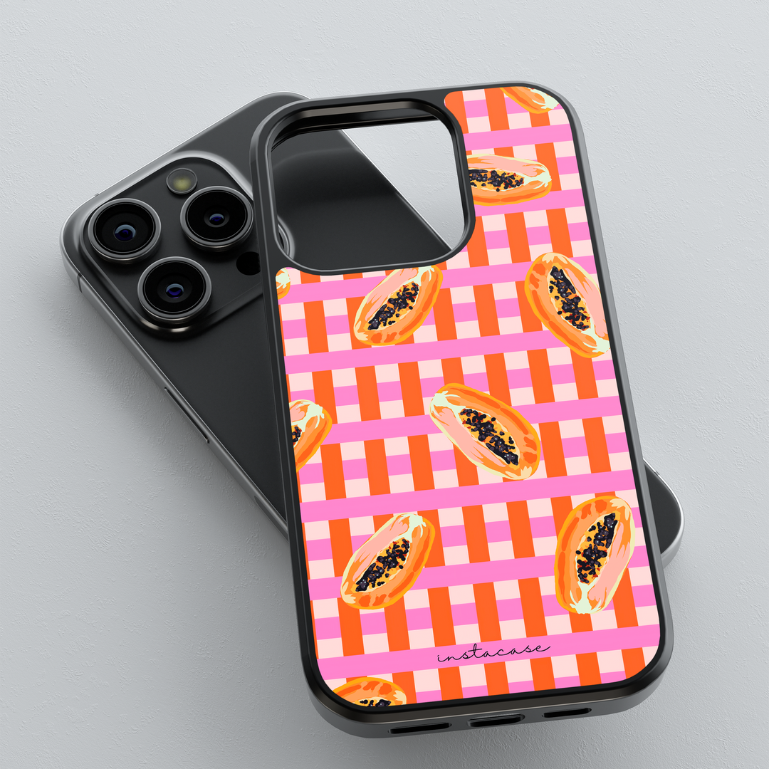Capa iPhone Papaya Party Compact — InstaCase Portugal