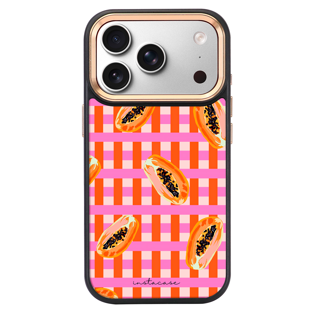 Capa iPhone Papaya Party Prestige Glossy — InstaCase Portugal