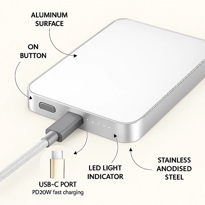 Réveillon - Power Bank Magnética