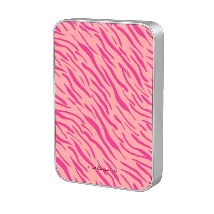 Pink Zebra - Magnetic Power Bank