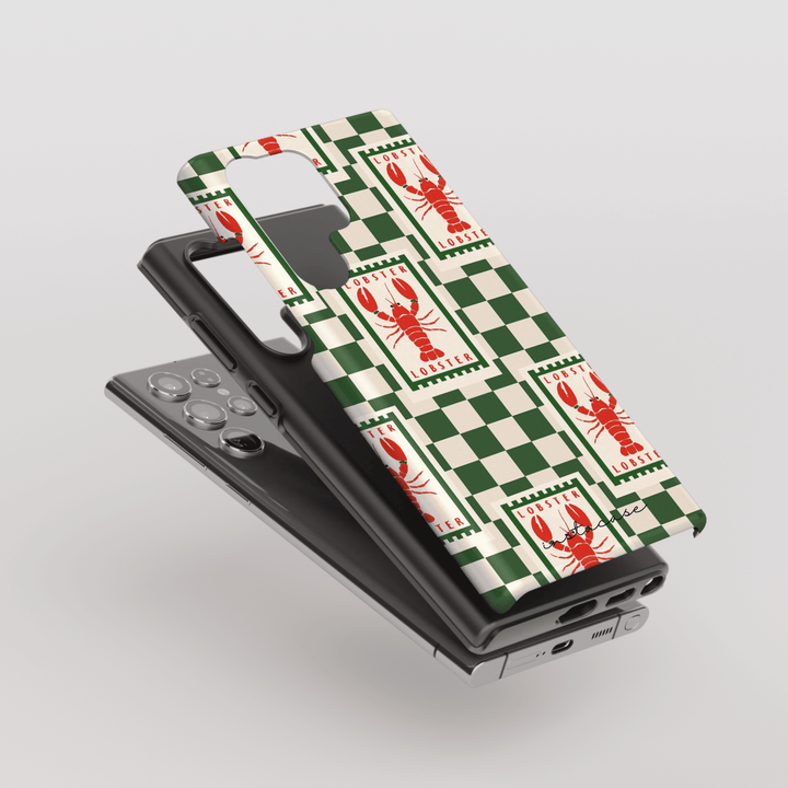 Seafood Grid - Samsung Premium Glossy Case