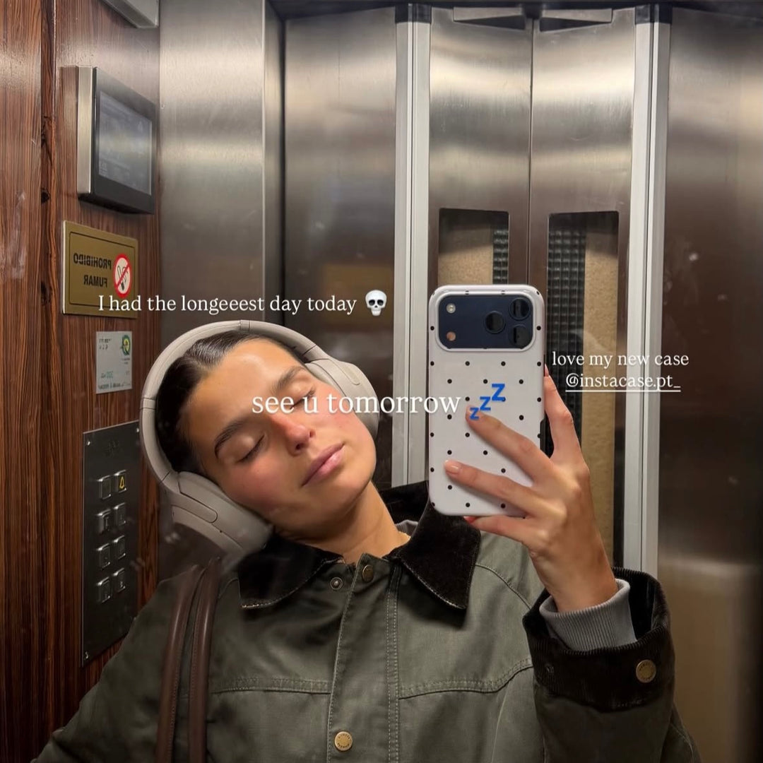 Timeless Noir - Funda brillante Samsung Premium