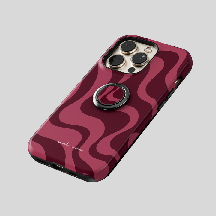 Burgundy Flow - Soporte para anillos