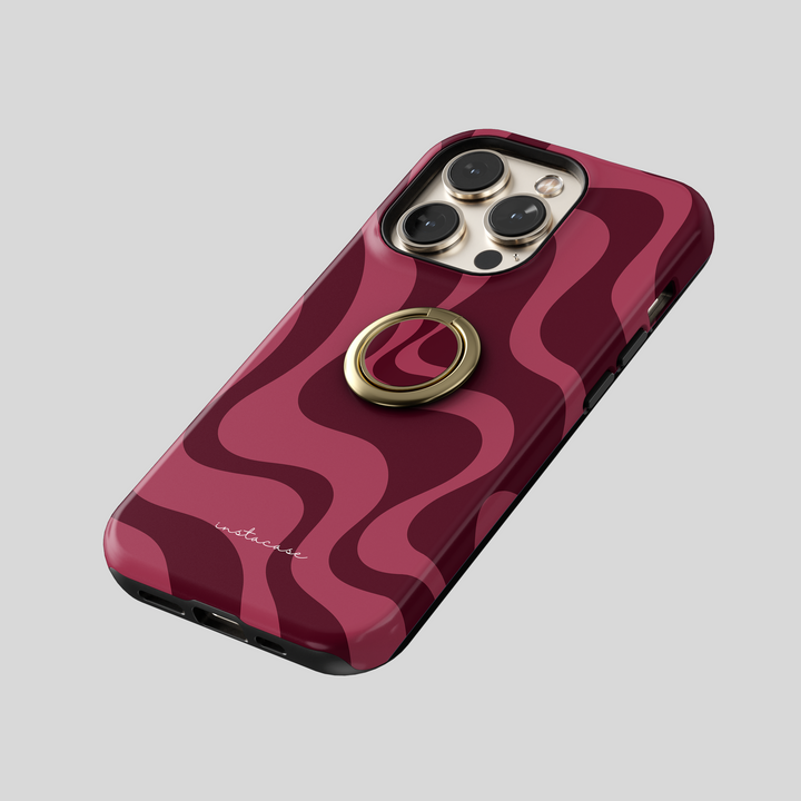 Burgundy Flow - Soporte para anillos