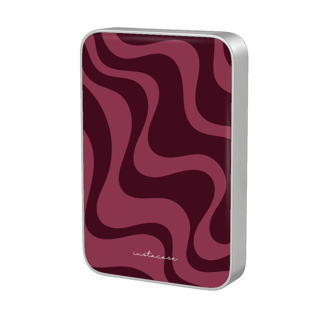 Burgundy Flow - Banco de energía magnético