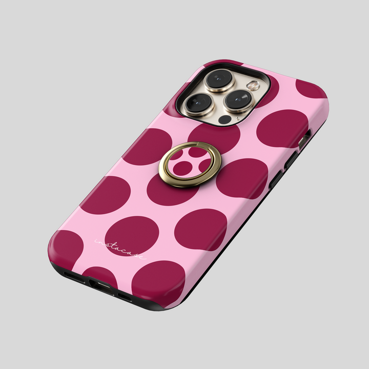 Terciopelo rosa - Portaanillos