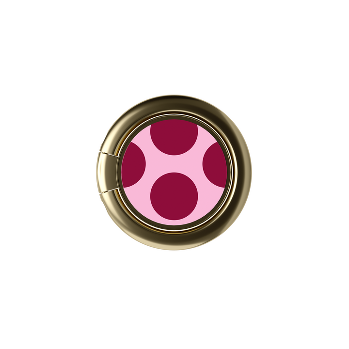 Terciopelo rosa - Portaanillos