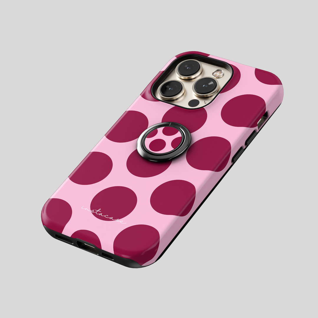 Terciopelo rosa - Portaanillos